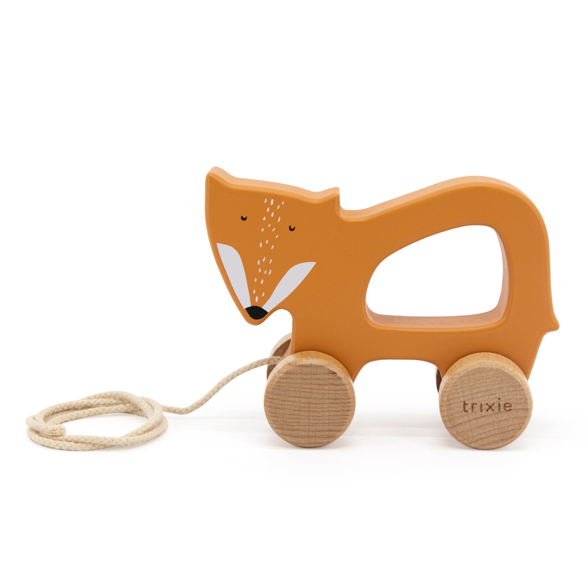 Trixie Wooden Pull Along Toy - Mr. Fox – Scandiborn