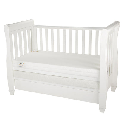 CuddleCo Mother&Baby Pure Gold Anti-Allergy Coir Pocket Sprung Cot bed Mattress 140 x 70cm