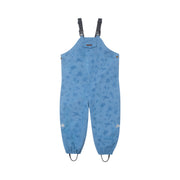 Toastie Fully Waterproof Dungarees - Rain Blue Magic Print