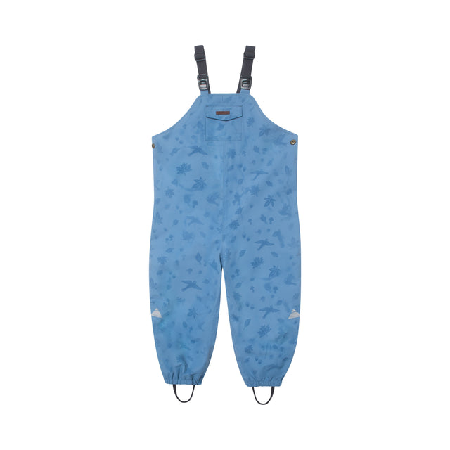 Toastie Fully Waterproof Dungarees - Rain Blue Magic Print