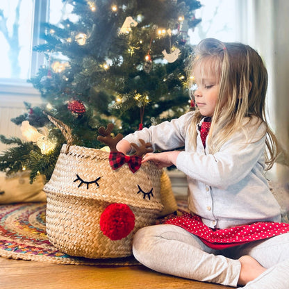 Bellybambino Reindeer Basket - Medium