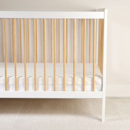 CuddleCo Signature Hypoallergenic Bamboo Pocket Sprung Cot Mattress 120 x 60cm