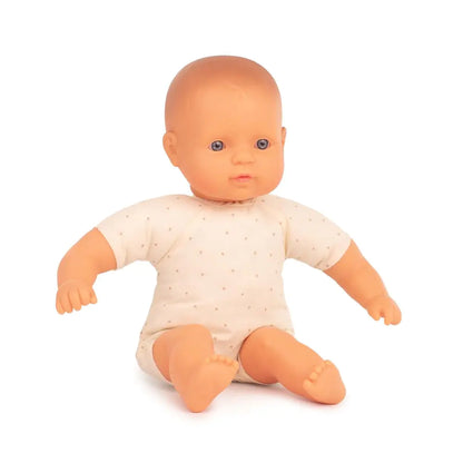 Miniland Caucasian Baby Soft Body doll 32cm