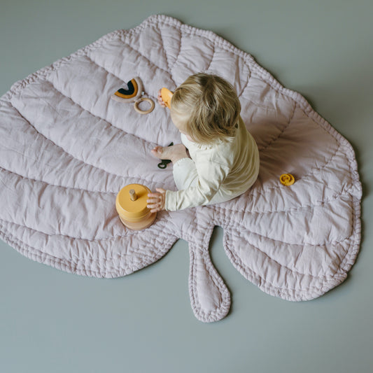Nofred Leaf Blanket / Playmat - Lilac