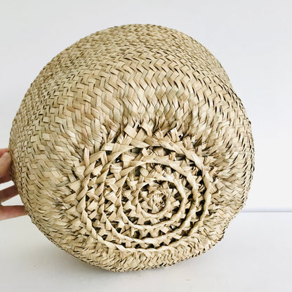 Bellybambino Natural Seagrass Basket - Large