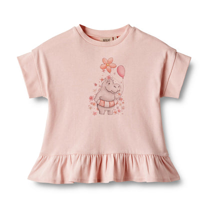 Wheat Lulu Short Sleeve T-Shirt - Rose ballet