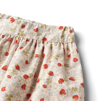 Wheat Sissi Skirt - Rose Strawberries