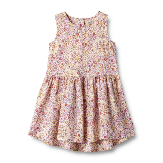 Wheat Sarah Dress - Carousels and Flowers
