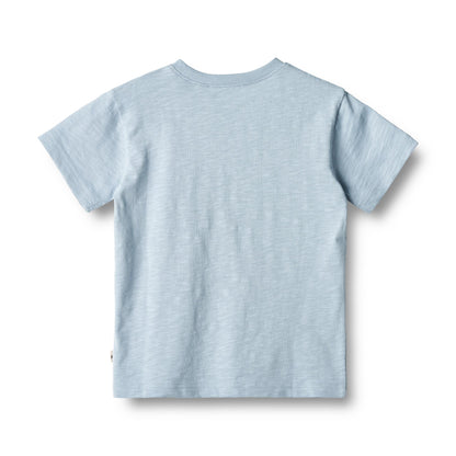 Wheat Dac Short Sleeve T-Shirt - Blue summer