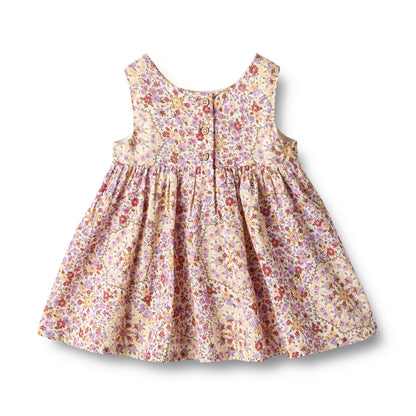 Wheat Sienna Wrinkles Pinafore - Carousels and flowers