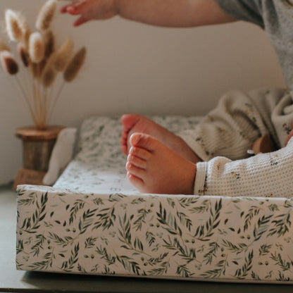 Ralphie Bear Anti Roll Wedge Changing Mat - Willow