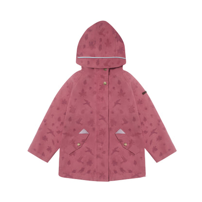 Toastie Fully Waterproof Raincoat - Soft Pink Magic Print