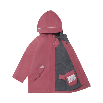 Toastie Fully Waterproof Raincoat - Soft Pink Magic Print