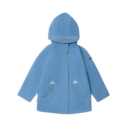 Toastie Fully Waterproof Raincoat - Rain Blue Magic Print