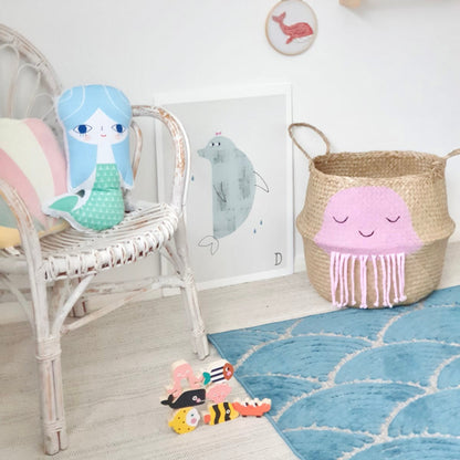 Bellybambino Pink Jellyfish Basket - Extra Large