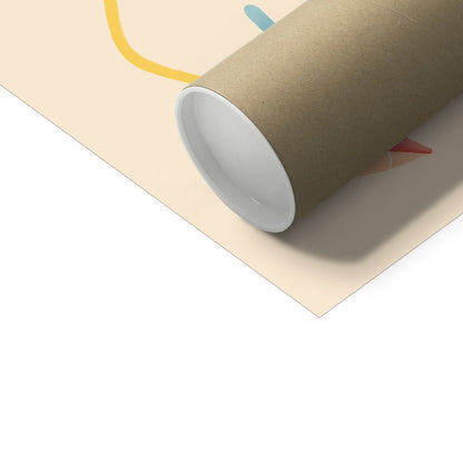 Kid of the Village Make Waves Fine Art Print