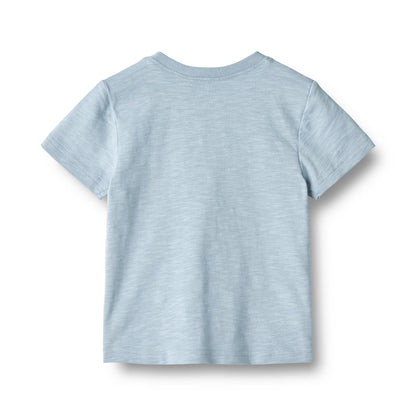 Wheat Holger Short Sleeved T-Shirt - Blue Summer