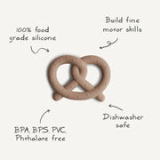 Mushie Teether - Pretzel