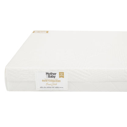 CuddleCo Mother&Baby First Gold Anti-Allergy Foam Cot Bed Mattress 140 x 70cm