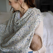 Ralphie Bear Large Muslin Swaddle - Wildflower