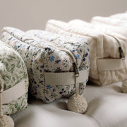 Ralphie Bear Quilted Washbag - Pear