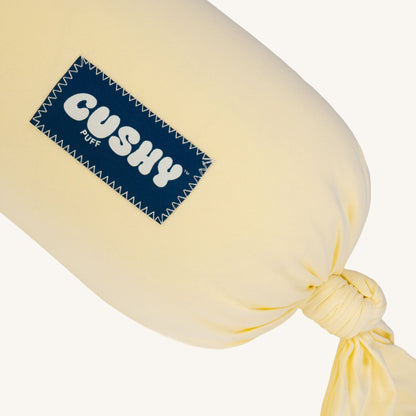 Cushy Puff Pillow Case - Mellow Yellow