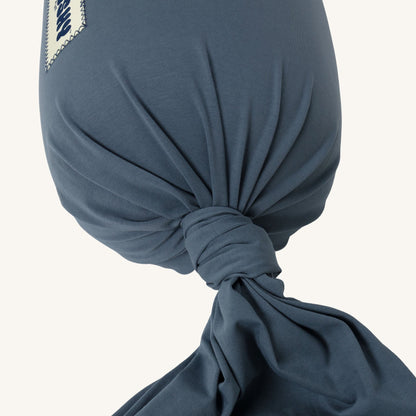 Cushy Puff Pillow Case - Stone Blue