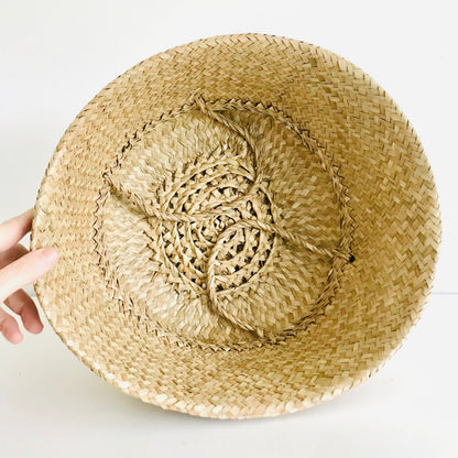 Bellybambino Natural Seagrass Basket - Large