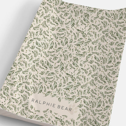 Ralphie Bear Anti Roll Wedge Changing Mat - Willow