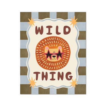 Kid of the Village Wild Thing Fine Art Print