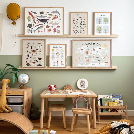 Kid Of The Village Seasons Fine Art Print