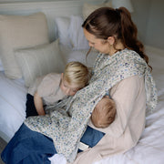 Ralphie Bear Large Muslin Swaddle - Wildflower