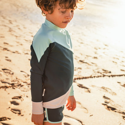 Toastie UV Protector Swim Top - Palm Green