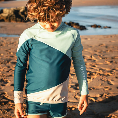 Toastie UV Protector Swim Top - Palm Green