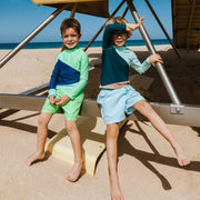 Toastie UV Protector Swim Top - Lime Zest