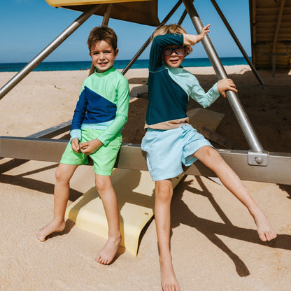Toastie UV Protector Swim Top - Lime Zest