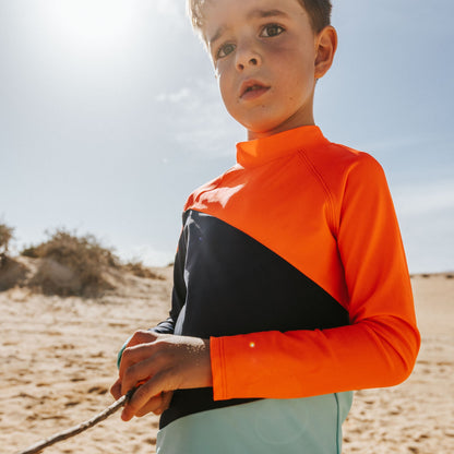 Toastie UV Protector Swim Top - Orange Sky