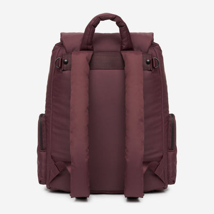 Tiba + Marl Alto Changing Backpack Burgundy