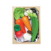 Le Toy Van Wooden Harvest Vegetables Food Crate