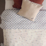 Avery Row Organic Cotton Cotbed Bedding Set - Coastline