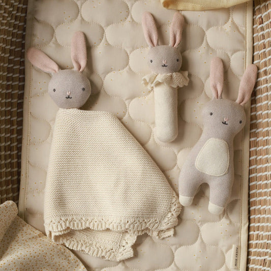Avery Row Cuddle Cloth - Blushing Bunny