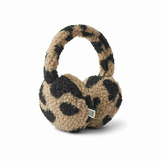 Liewood Albero Pile Earmuffs - Mega Leo / Oat Mix
