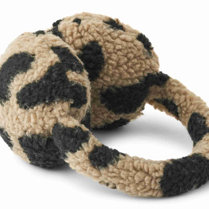 Liewood Albero Pile Earmuffs - Mega Leo / Oat Mix