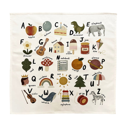 Kid Of The Village Alphabet Wall Hanging
