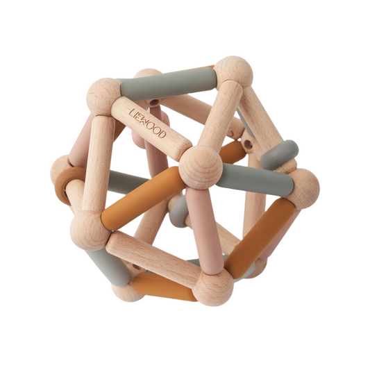 Liewood Annemette Baby Sensory Ball - Mustard multi mix