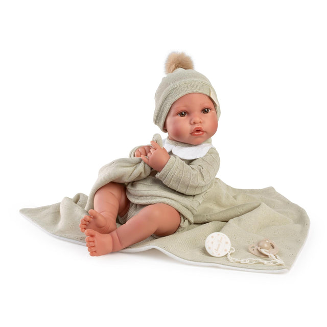 Antonio Juan Doll Erik with Blanket - 42cm