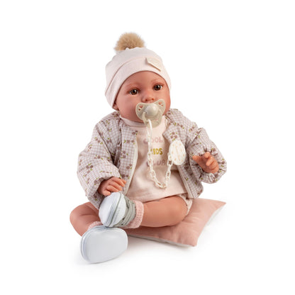 Antonio Juan Doll Erika with Floral Jacket - 42cm