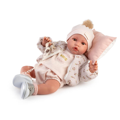 Antonio Juan Doll Erika with Floral Jacket - 42cm