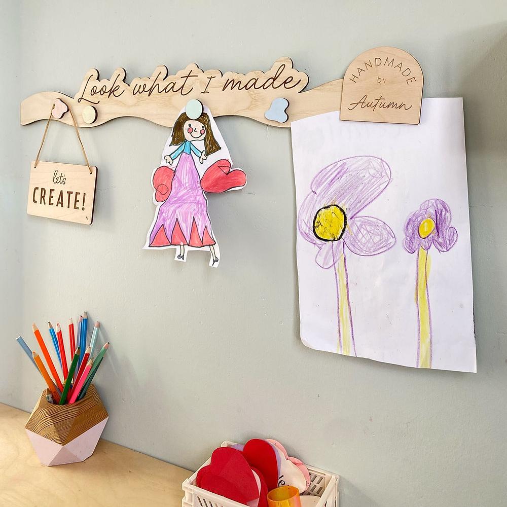 Autumns Corner - Look What I Made - Magnetic Display Bar