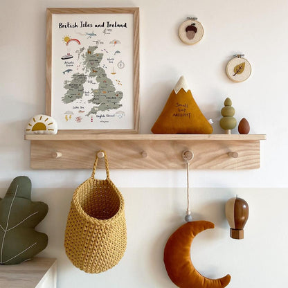 Autumns Corner - The Peg Rail Shelf